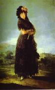 Portrait of Mariana Waldstein. Francisco Jose de Goya